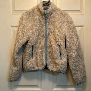 Ivory Ella Sherpa Jacket